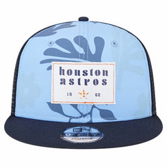 Houston Astros New Era Bikini Bottom Trucker 9FIFTY Snapback Hat - Navy - New Era Online