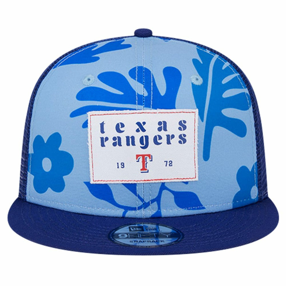 Texas Rangers New Era Bikini Bottom Trucker 9FIFTY Snapback Hat - Royal - New Era on Sale