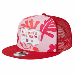 St. Louis Cardinals New Era Bikini Bottom Trucker 9FIFTY Snapback Hat - Red - New Era Lifestyle