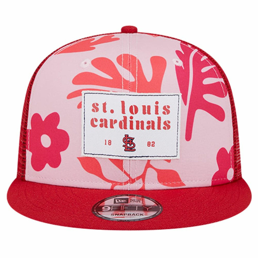 St. Louis Cardinals New Era Bikini Bottom Trucker 9FIFTY Snapback Hat - Red - New Era Lifestyle