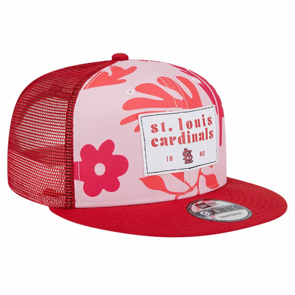 St. Louis Cardinals New Era Bikini Bottom Trucker 9FIFTY Snapback Hat - Red - New Era Lifestyle