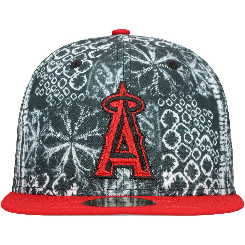 Los Angeles Angels New Era Sands 59FIFTY Fitted Hat - Black - New Era Sale