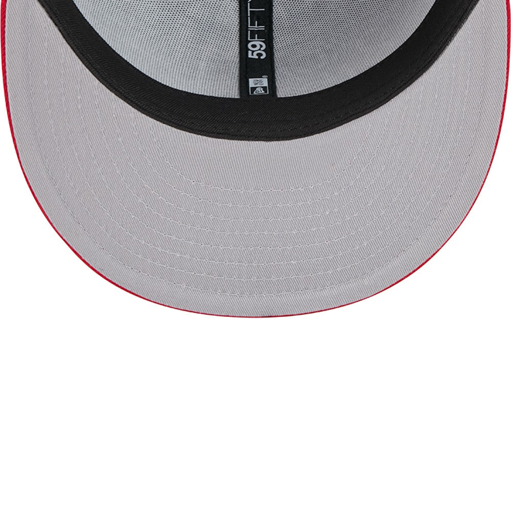 Los Angeles Angels New Era Sands 59FIFTY Fitted Hat - Black - New Era Sale