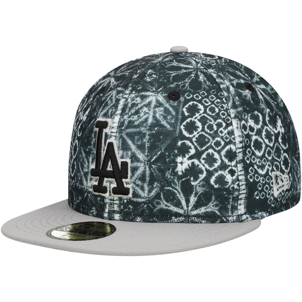 Los Angeles Dodgers New Era Sands 59FIFTY Fitted Hat - Black - New Era Discount