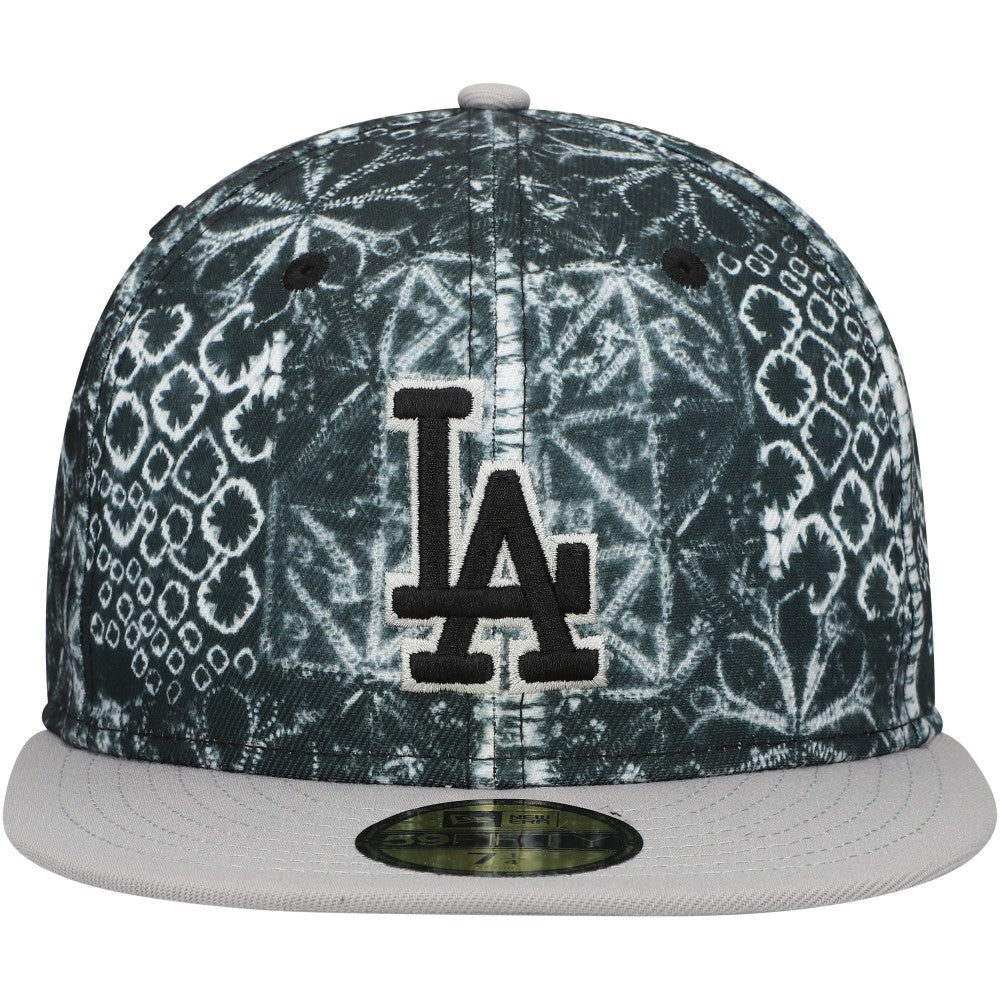 Los Angeles Dodgers New Era Sands 59FIFTY Fitted Hat - Black - New Era Discount