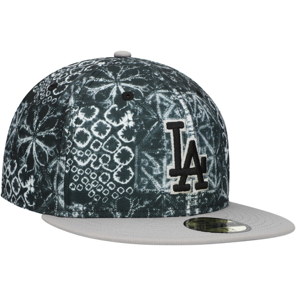 Los Angeles Dodgers New Era Sands 59FIFTY Fitted Hat - Black - New Era Discount