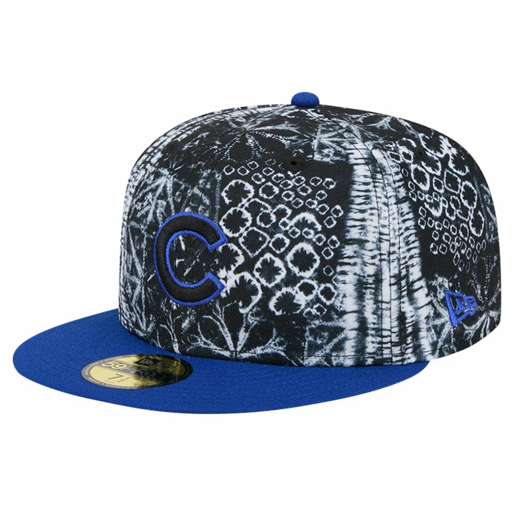Chicago Cubs New Era Sands 59FIFTY Fitted Hat - Black - New Era on Sale