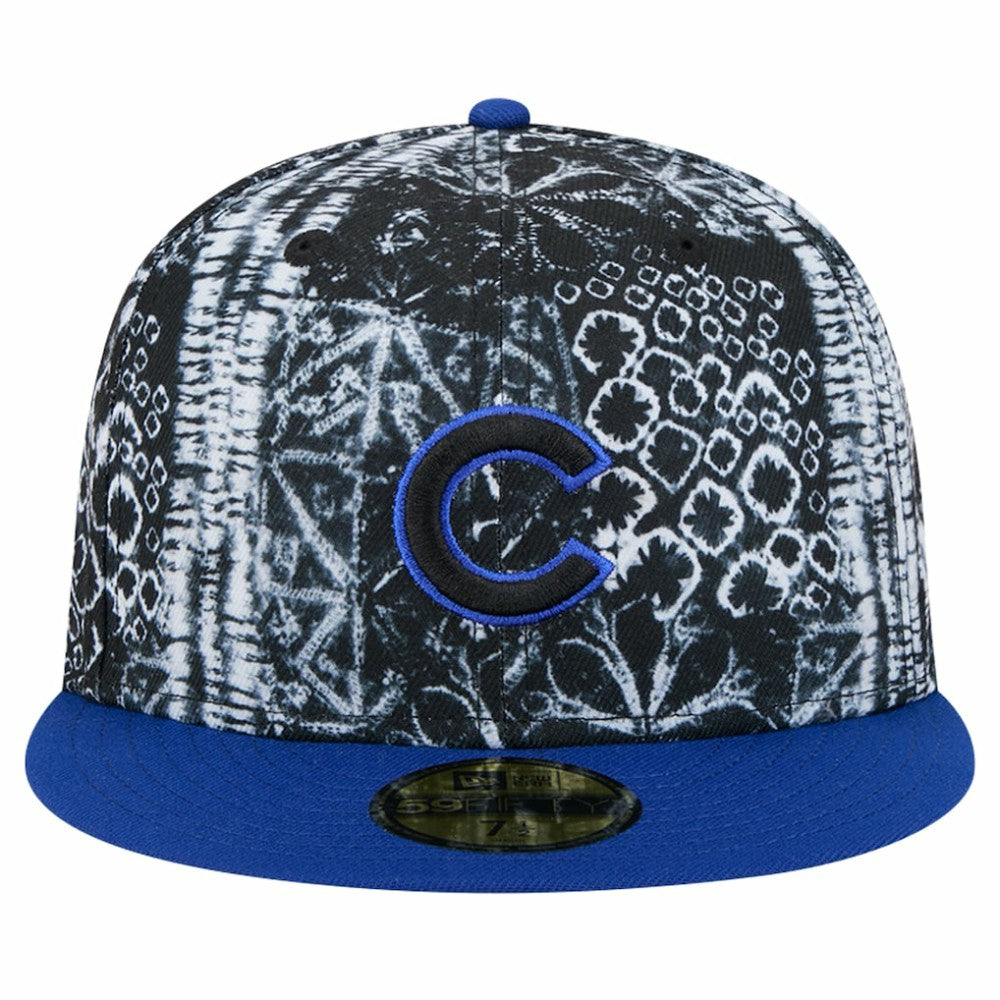 Chicago Cubs New Era Sands 59FIFTY Fitted Hat - Black - New Era on Sale