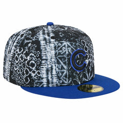 Chicago Cubs New Era Sands 59FIFTY Fitted Hat - Black - New Era on Sale