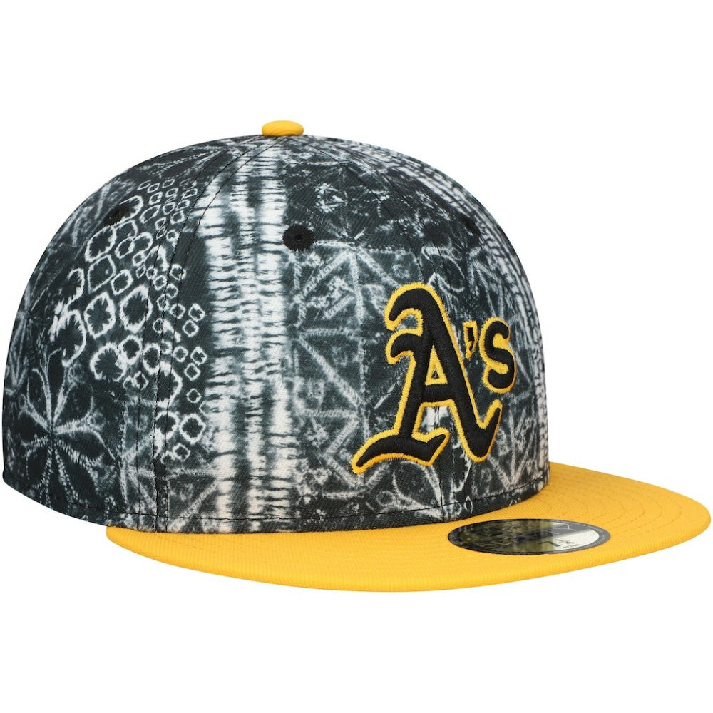 Athletics New Era Sands 59FIFTY Fitted Hat - Black - New Era Lifestyle
