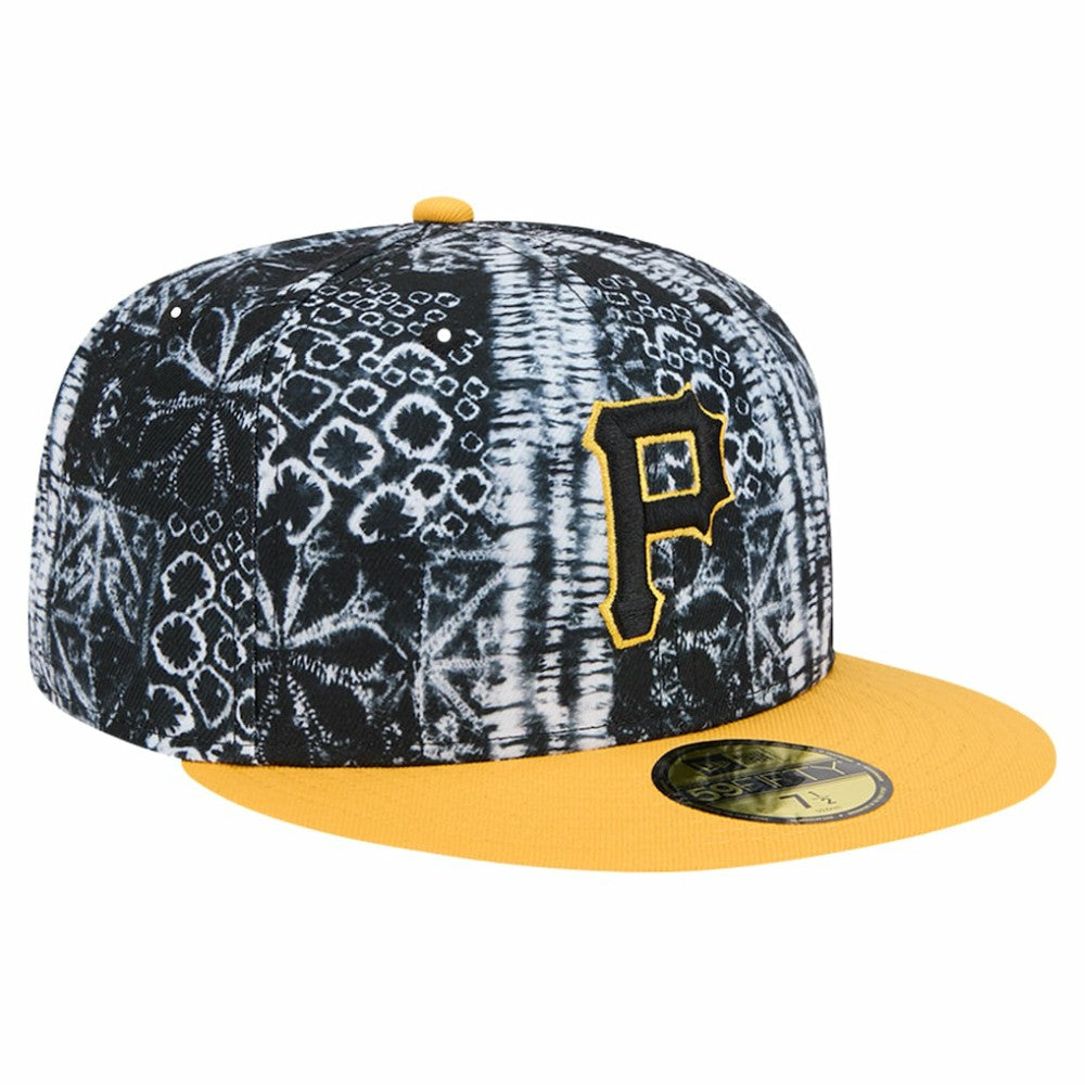 Pittsburgh Pirates New Era Sands 59FIFTY Fitted Hat - Black - New Era Lifestyle
