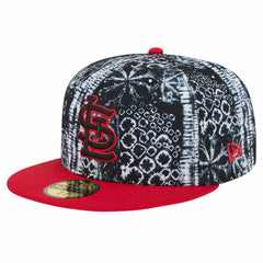 St. Louis Cardinals New Era Sands 59FIFTY Fitted Hat - Black - New Era Lifestyle