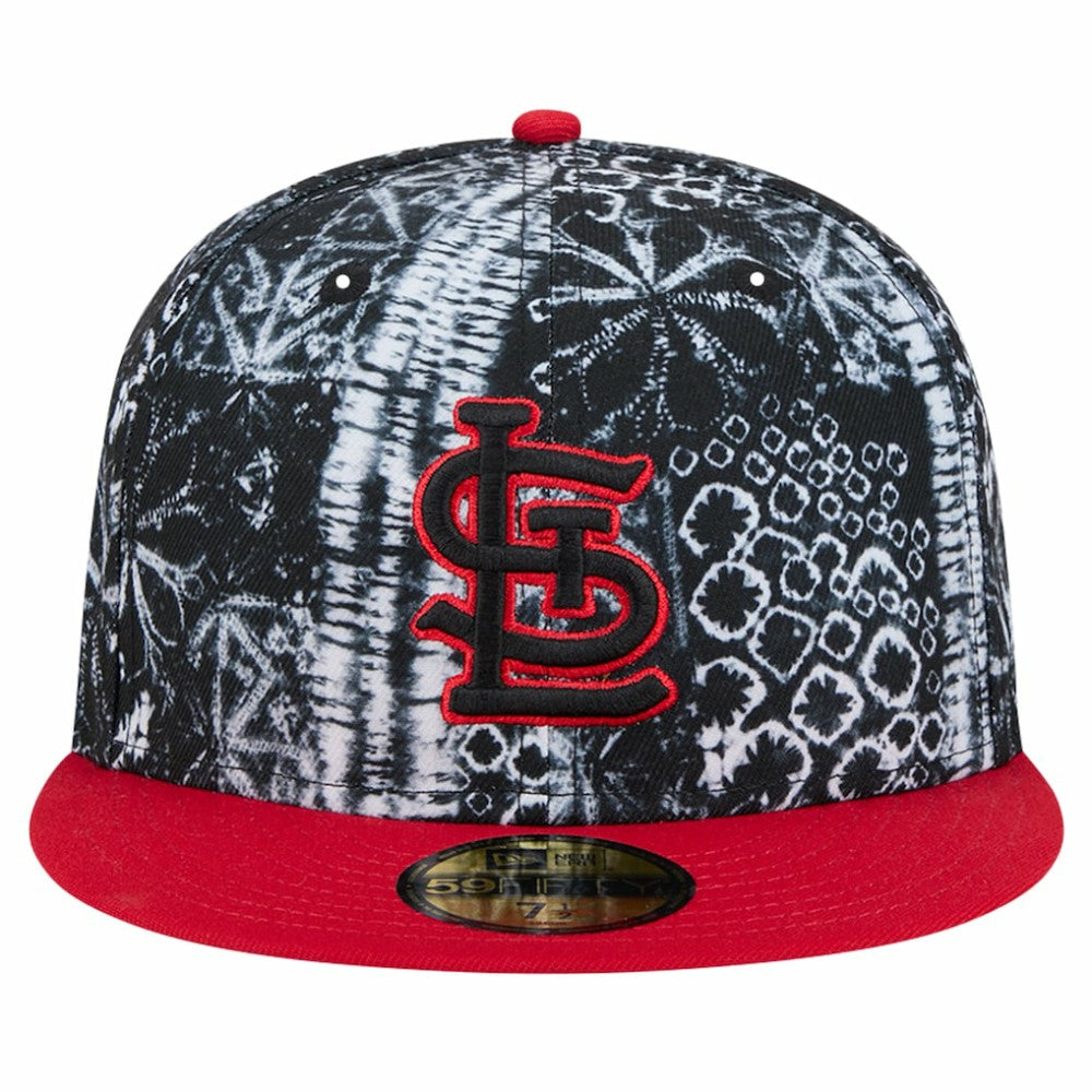 St. Louis Cardinals New Era Sands 59FIFTY Fitted Hat - Black - New Era Lifestyle