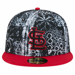 St. Louis Cardinals New Era Sands 59FIFTY Fitted Hat - Black - New Era Lifestyle