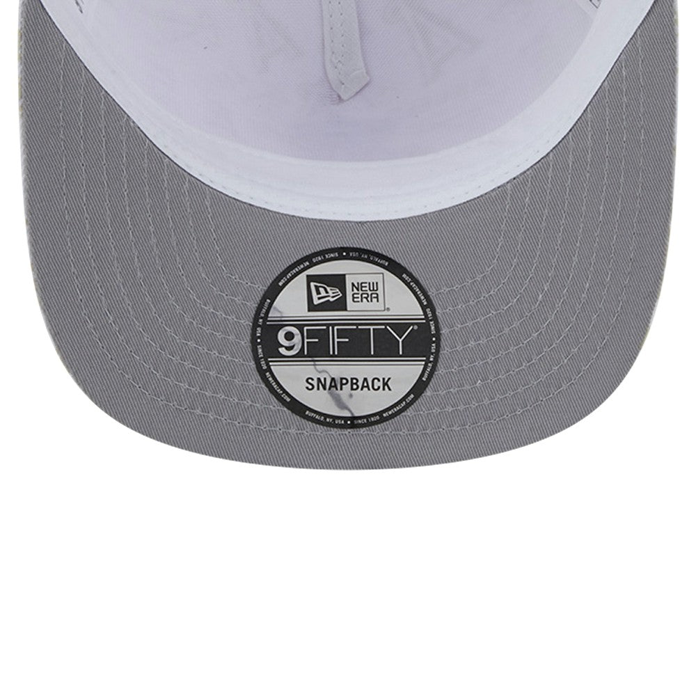 Los Angeles Angels New Era Logo Dunes A-Frame Trucker 9FIFTY Snapback Hat - White - New Era Sale