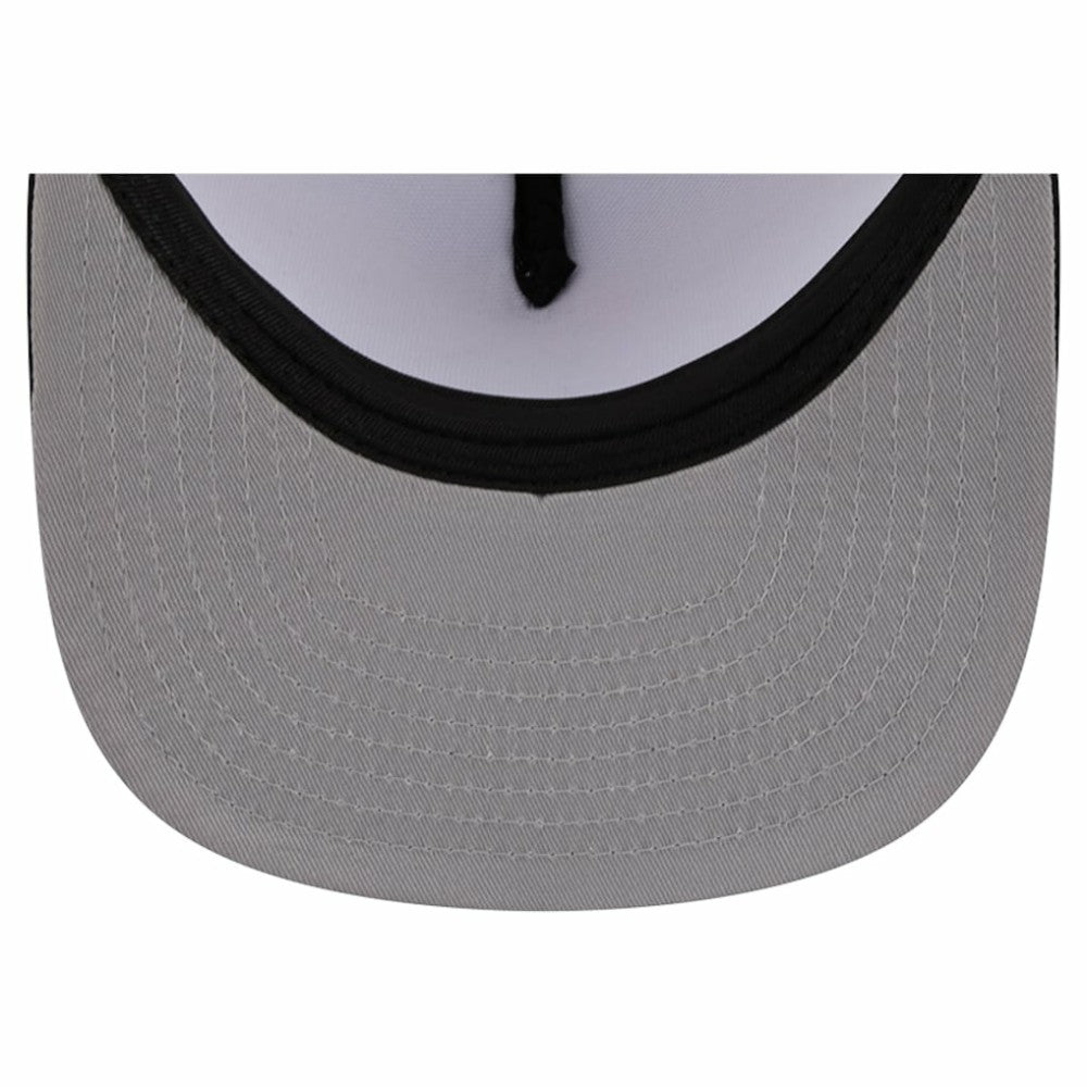 Pittsburgh Pirates New Era Team Horizon 9FIFTY A-Frame Trucker Snapback Hat - Black - New Era Online