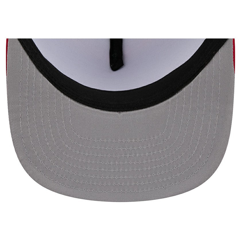 Los Angeles Angels New Era Team Horizon 9FIFTY A-Frame Trucker Snapback Hat - Red - New Era Sale