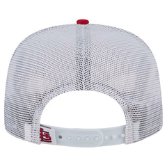 St. Louis Cardinals New Era Team Horizon 9FIFTY A-Frame Trucker Snapback Hat - Red - New Era Lifestyle