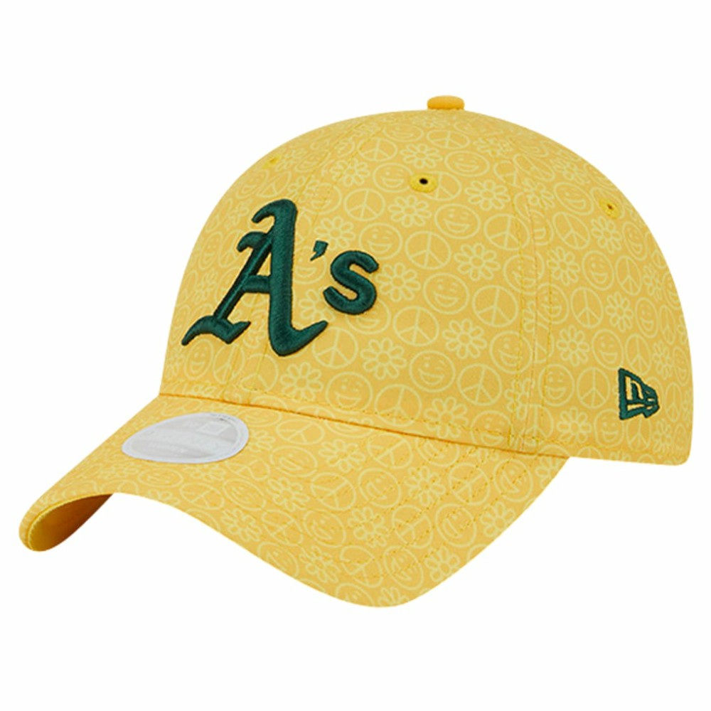 Athletics New Era Women's Don't Worry 9TWENTY Adjustable Hat - Gold - New Era Lifestyle