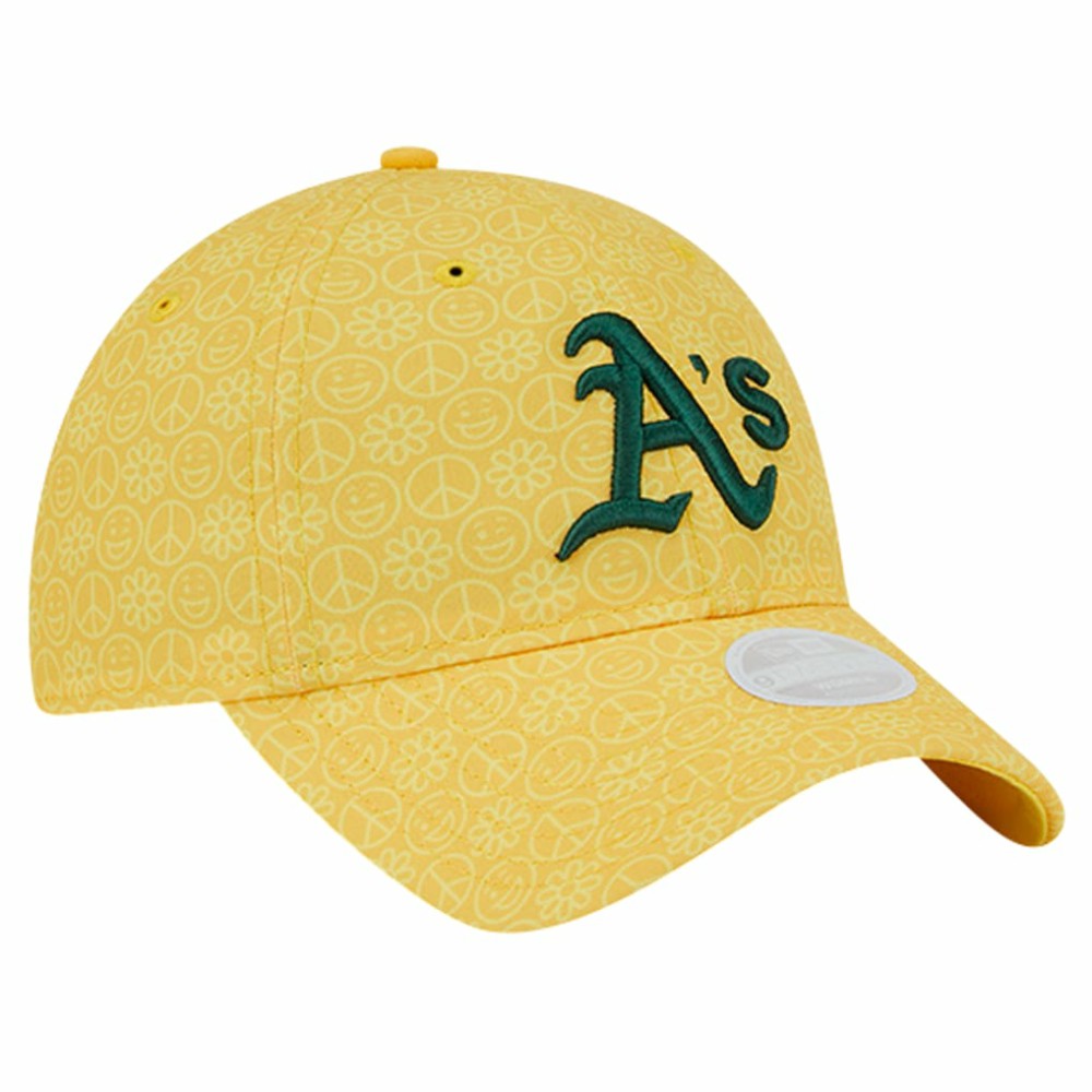Athletics New Era Women's Don't Worry 9TWENTY Adjustable Hat - Gold - New Era Lifestyle