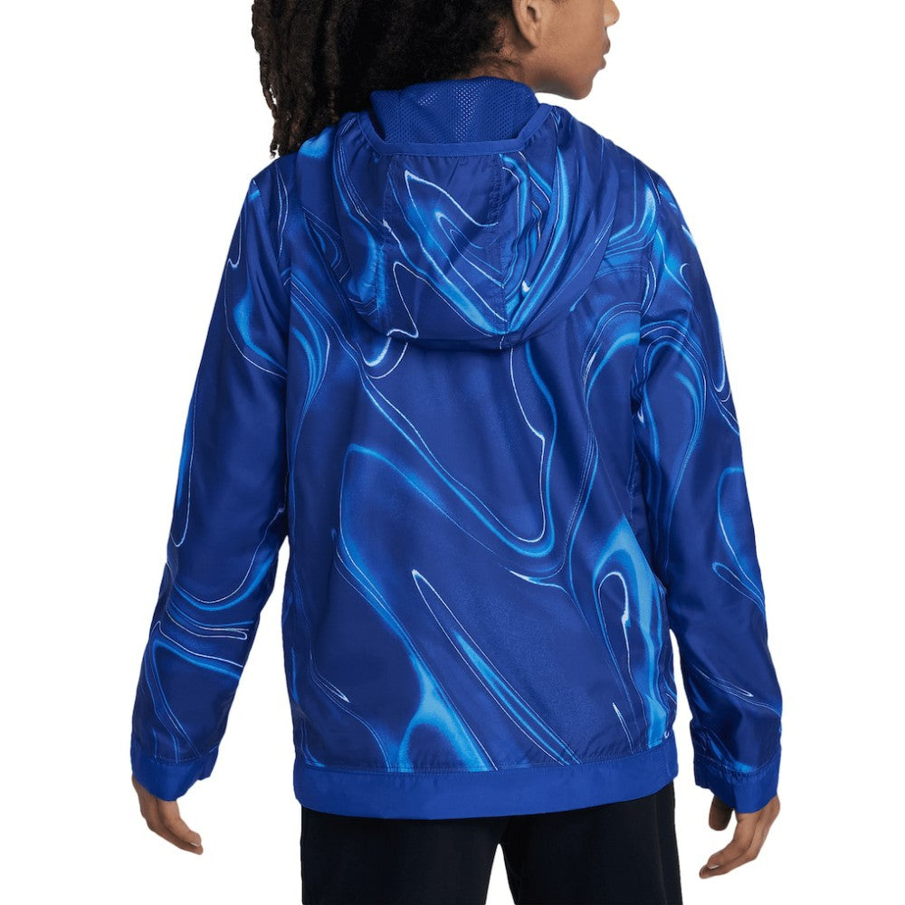 Chelsea Youth Amplify Anorak Half-Zip Hoodie Jacket Blue - Nike cheap