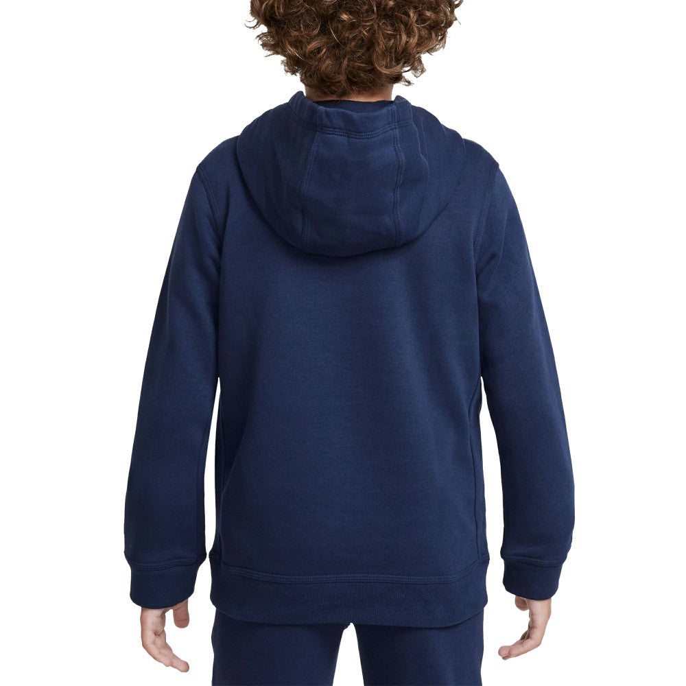 Chelsea Youth Club Pullover Hoodie Navy - Nike Discount