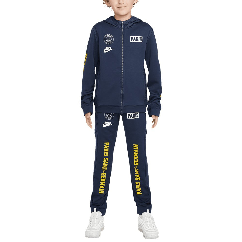 Paris Saint-Germain Youth Woven Track Suit Navy - Nike