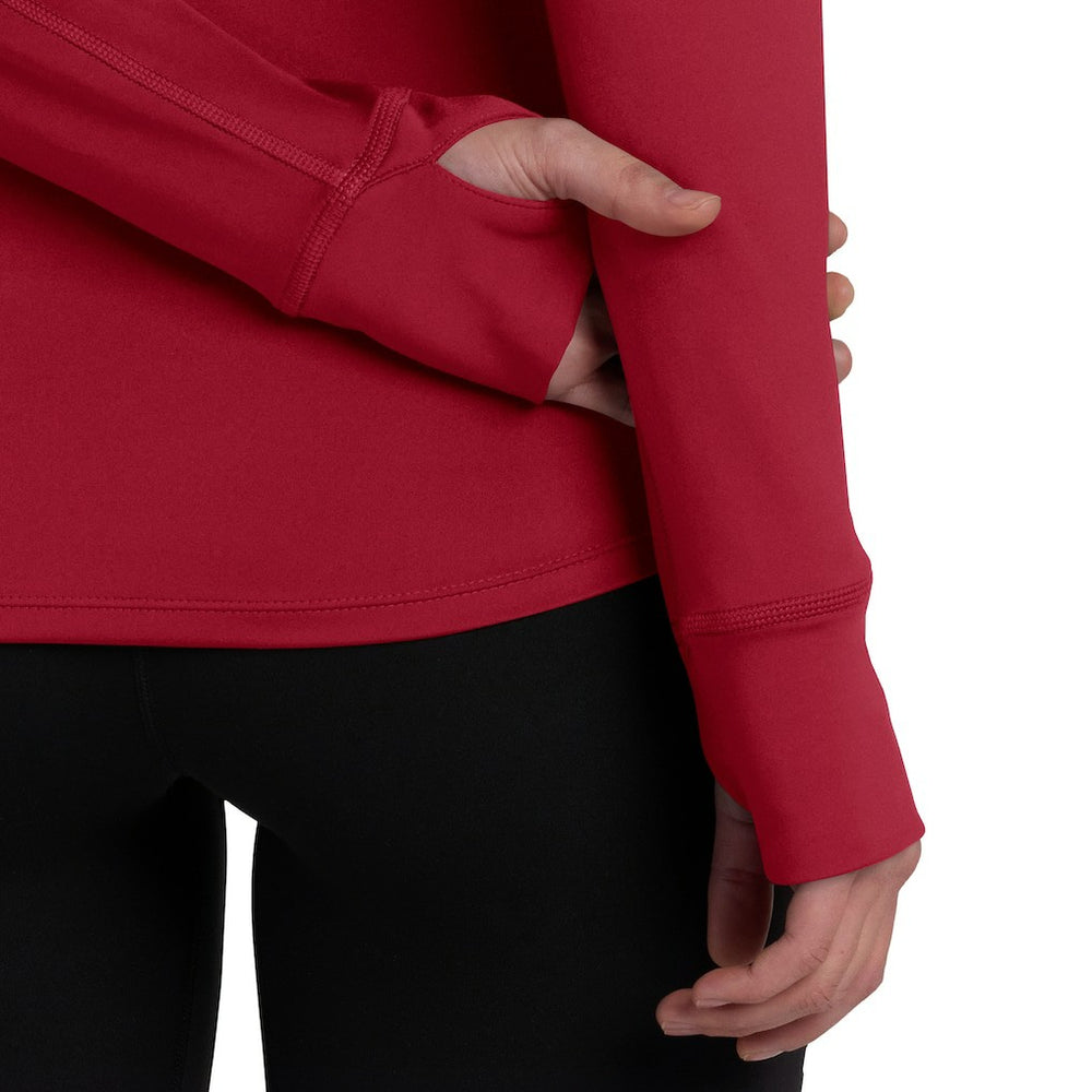 Fanatics San Francisco 49ers Women's Elements Quarter-Zip Jacket Scarlet
