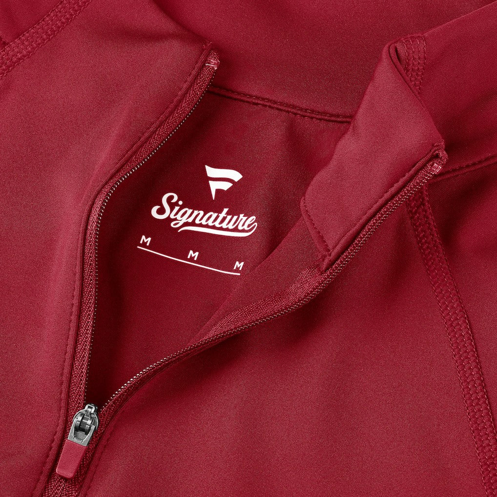 Fanatics San Francisco 49ers Women's Elements Quarter-Zip Jacket Scarlet