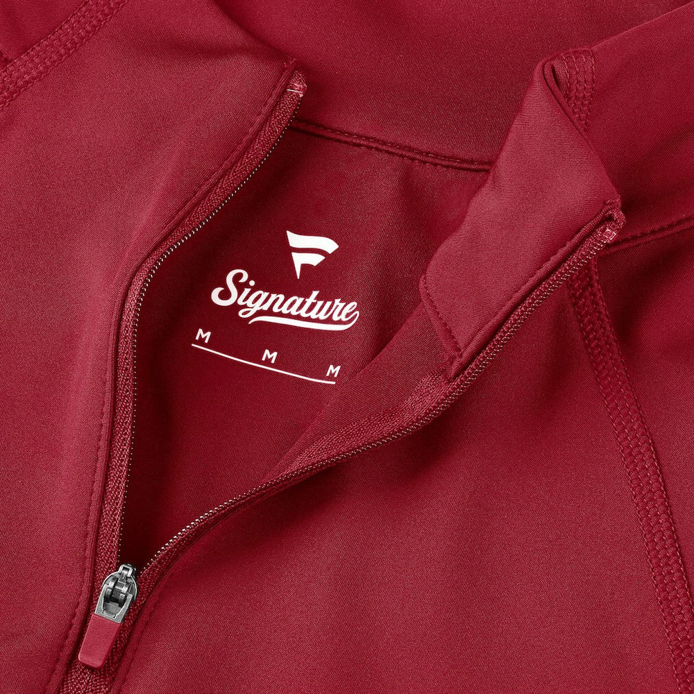 Fanatics San Francisco 49ers Women's Elements Quarter-Zip Jacket Scarlet
