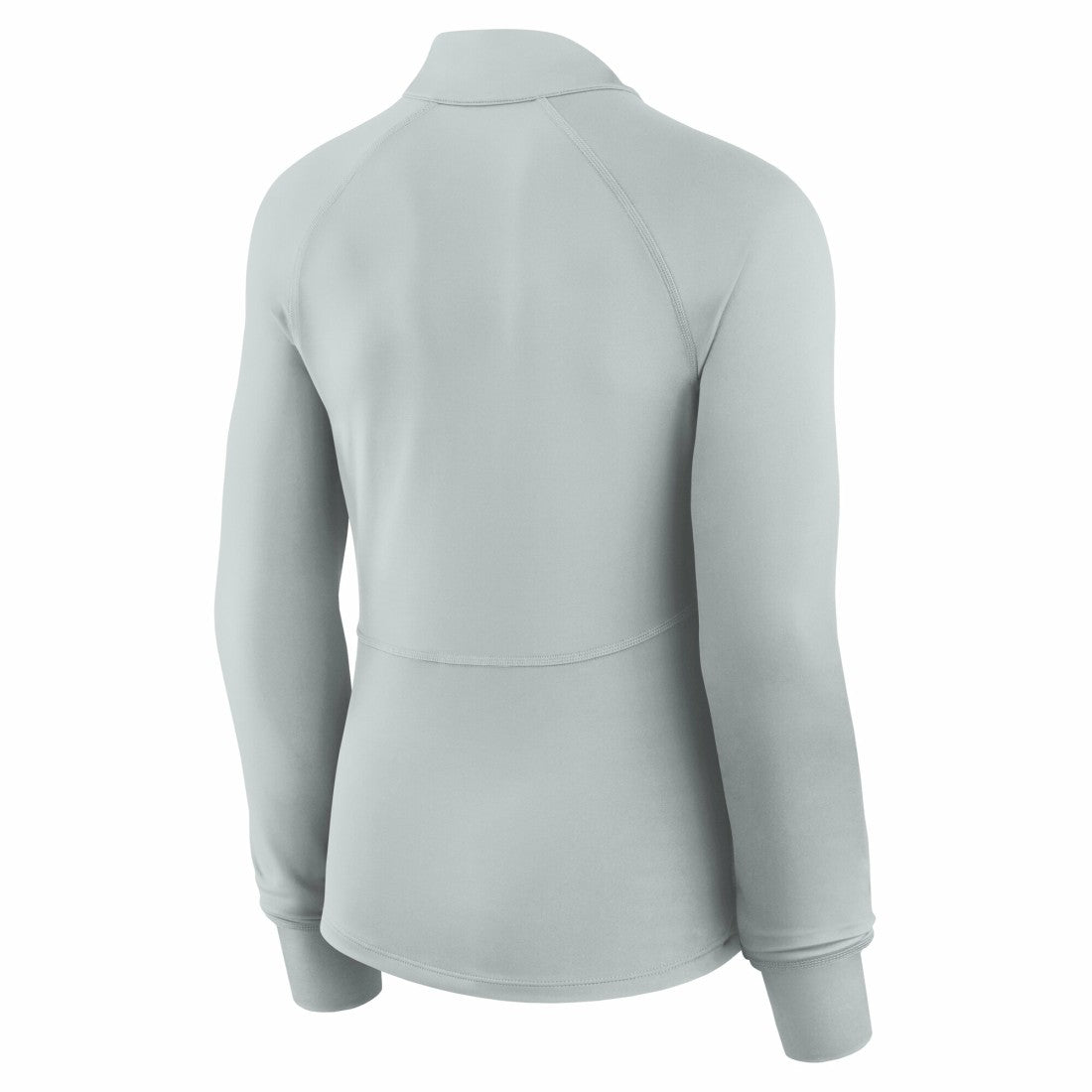 Fanatics Detroit Lions Women's Elements Raglan Quarter-Zip Jacket Gray