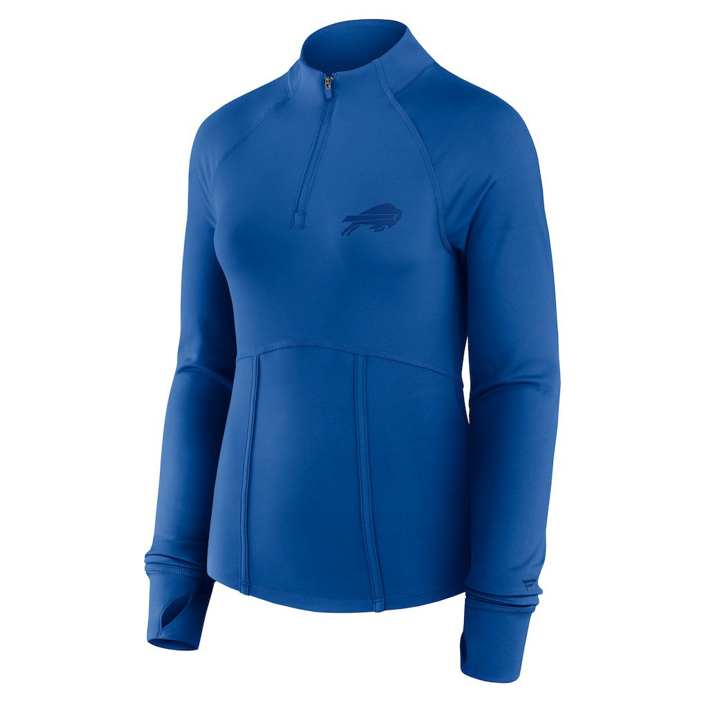Fanatics Buffalo Bills Women's Elements Quarter-Zip Jacket Royal