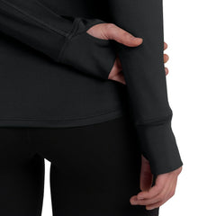 Fanatics Cincinnati Bengals Women's Elements Raglan Quarter-Zip Jacket Black