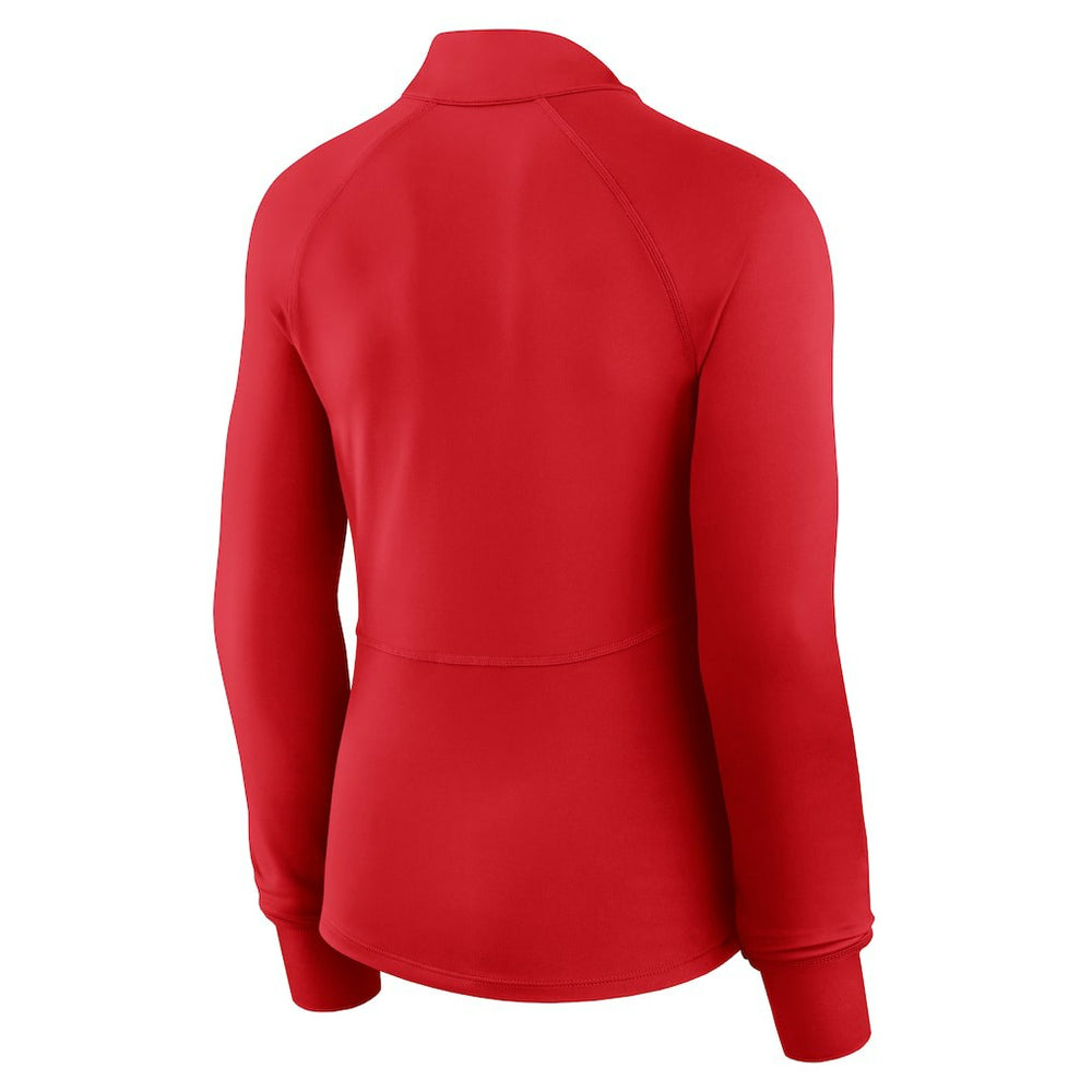 Fanatics Kansas City Chiefs Women's Elements Quarter-Zip Jacket Red