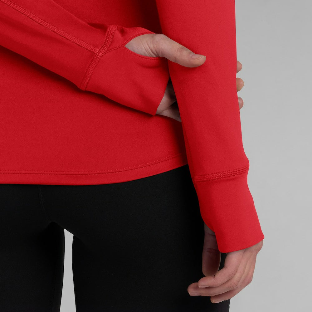 Fanatics Kansas City Chiefs Women's Elements Quarter-Zip Jacket Red