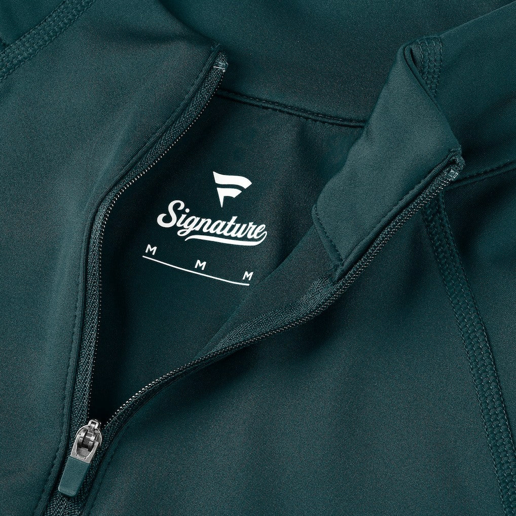 Fanatics Philadelphia Eagles Women's Elements Quarter-Zip Jacket Midnight Green
