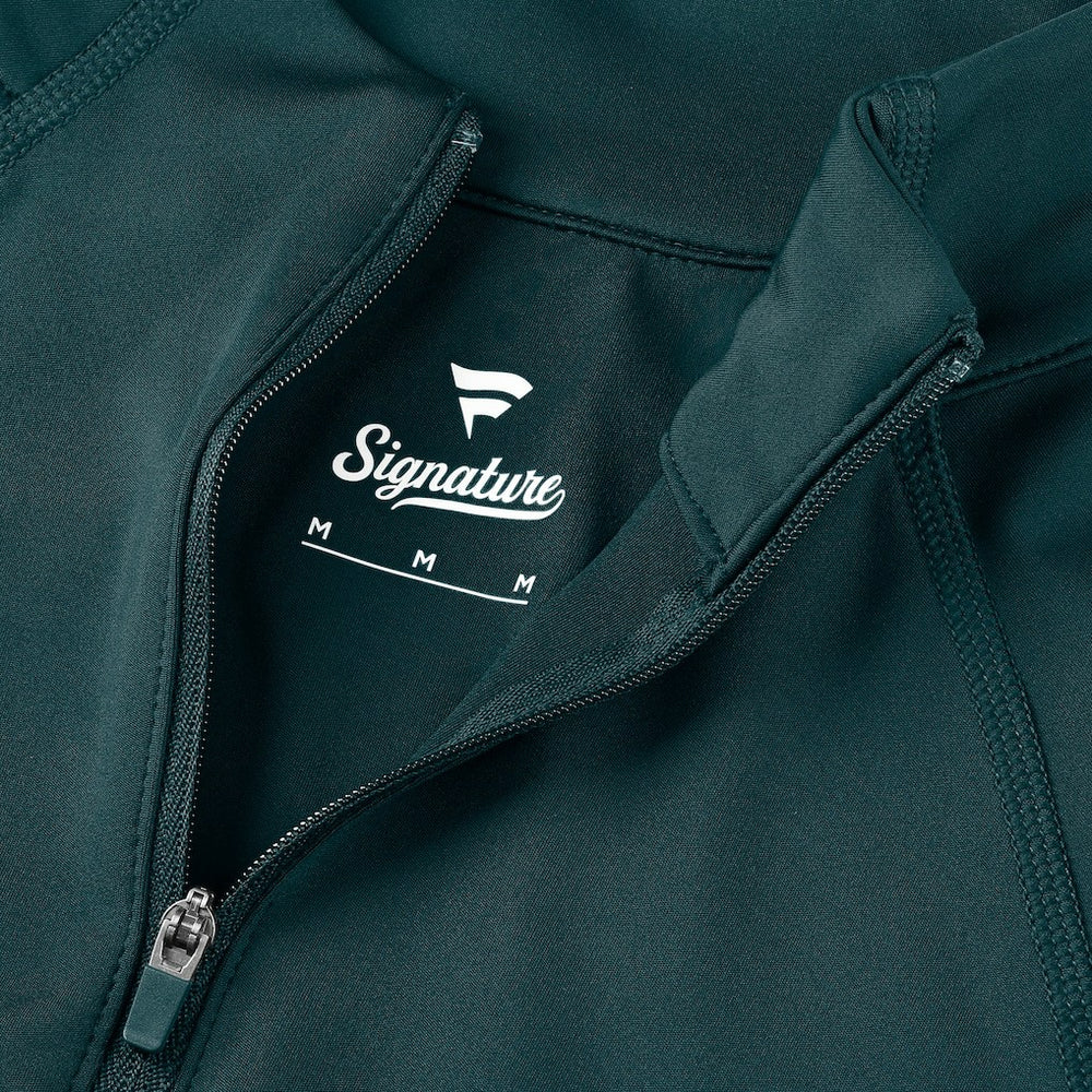 Fanatics Philadelphia Eagles Women's Elements Quarter-Zip Jacket Midnight Green