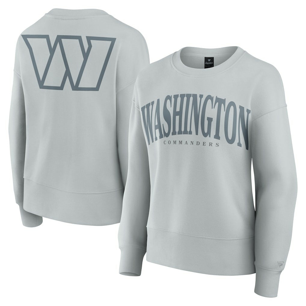 Fanatics Washington Commanders Women's Elements Pullover Sweatshirt Gray