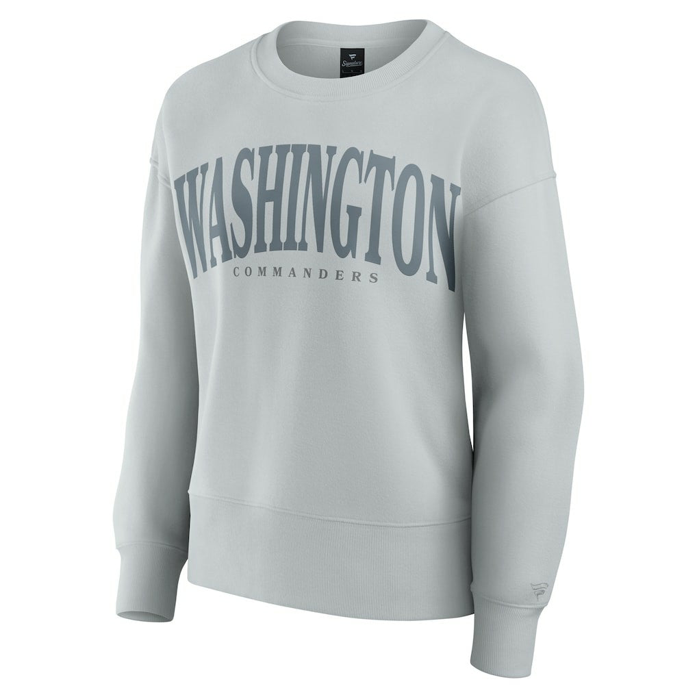 Fanatics Washington Commanders Women's Elements Pullover Sweatshirt Gray