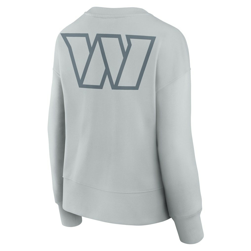 Fanatics Washington Commanders Women's Elements Pullover Sweatshirt Gray