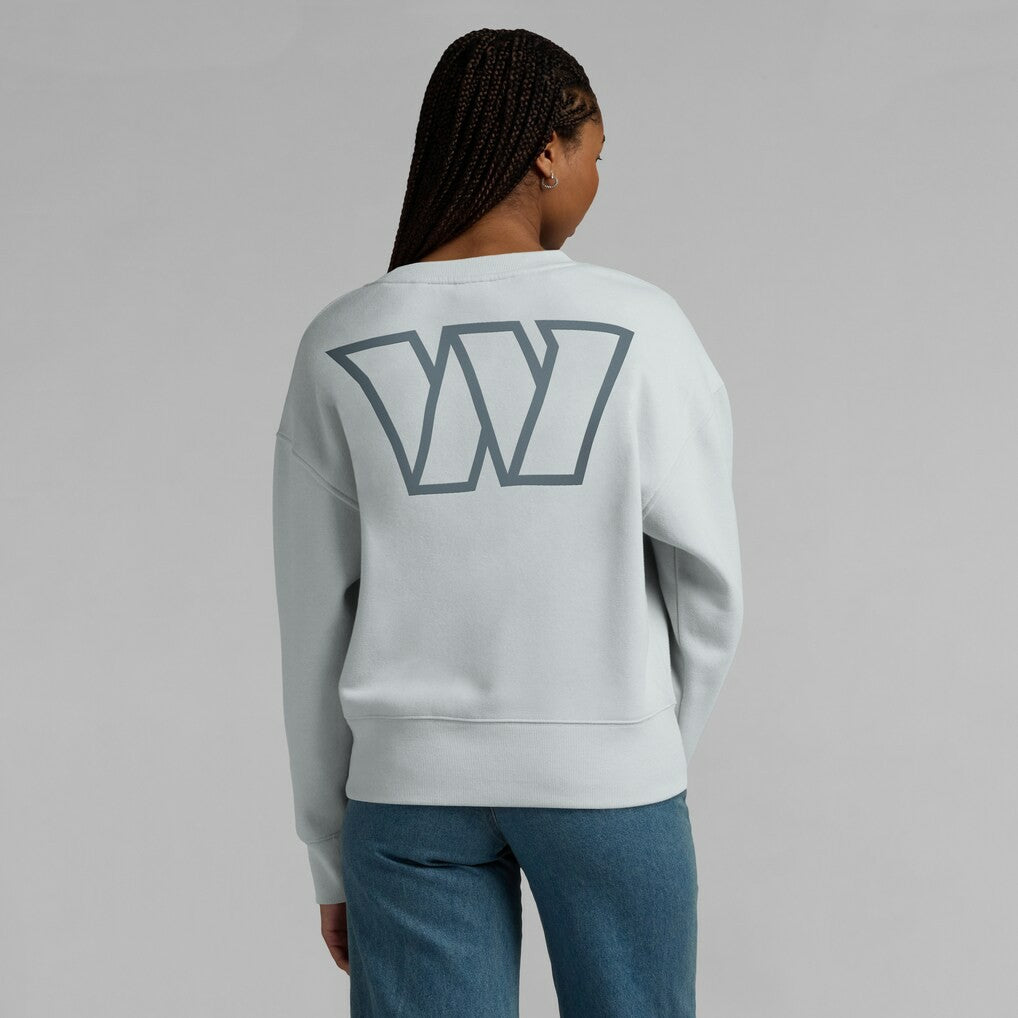Fanatics Washington Commanders Women's Elements Pullover Sweatshirt Gray