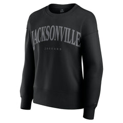 Fanatics Jacksonville Jaguars Women's Elements Pullover Sweatshirt Black