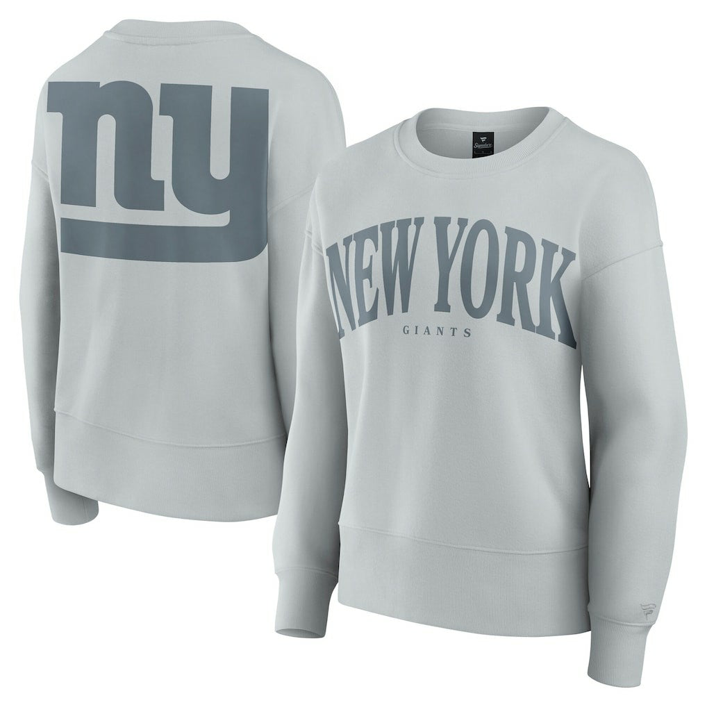 Fanatics New York Giants Women's Elements Pullover Sweatshirt Gray