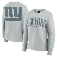 Fanatics New York Giants Women's Elements Pullover Sweatshirt Gray