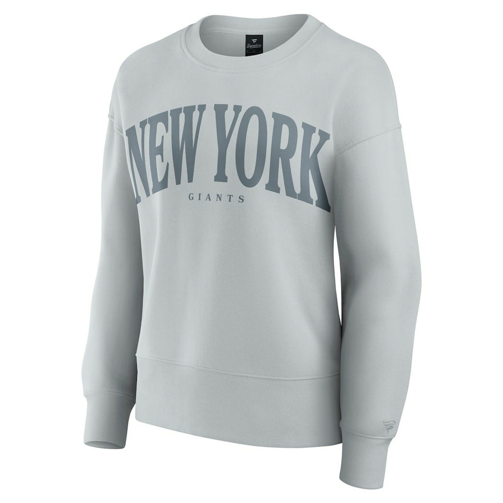 Fanatics New York Giants Women's Elements Pullover Sweatshirt Gray