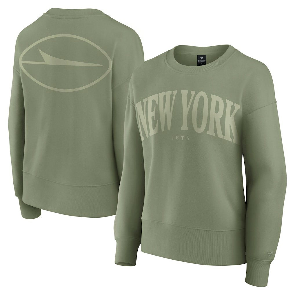 Fanatics New York Jets Women's Elements Pullover Sweatshirt Green