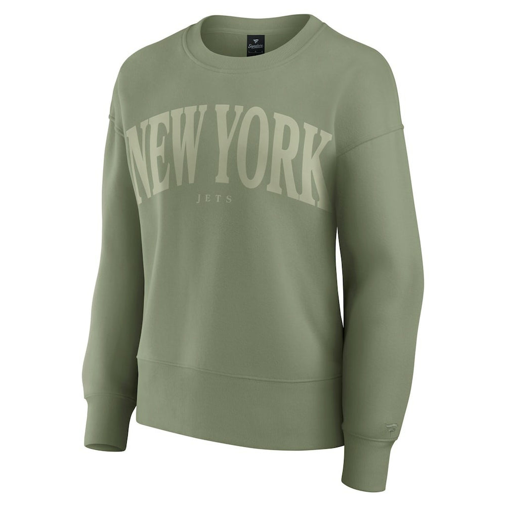 Fanatics New York Jets Women's Elements Pullover Sweatshirt Green