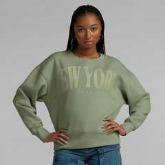 Fanatics New York Jets Women's Elements Pullover Sweatshirt Green