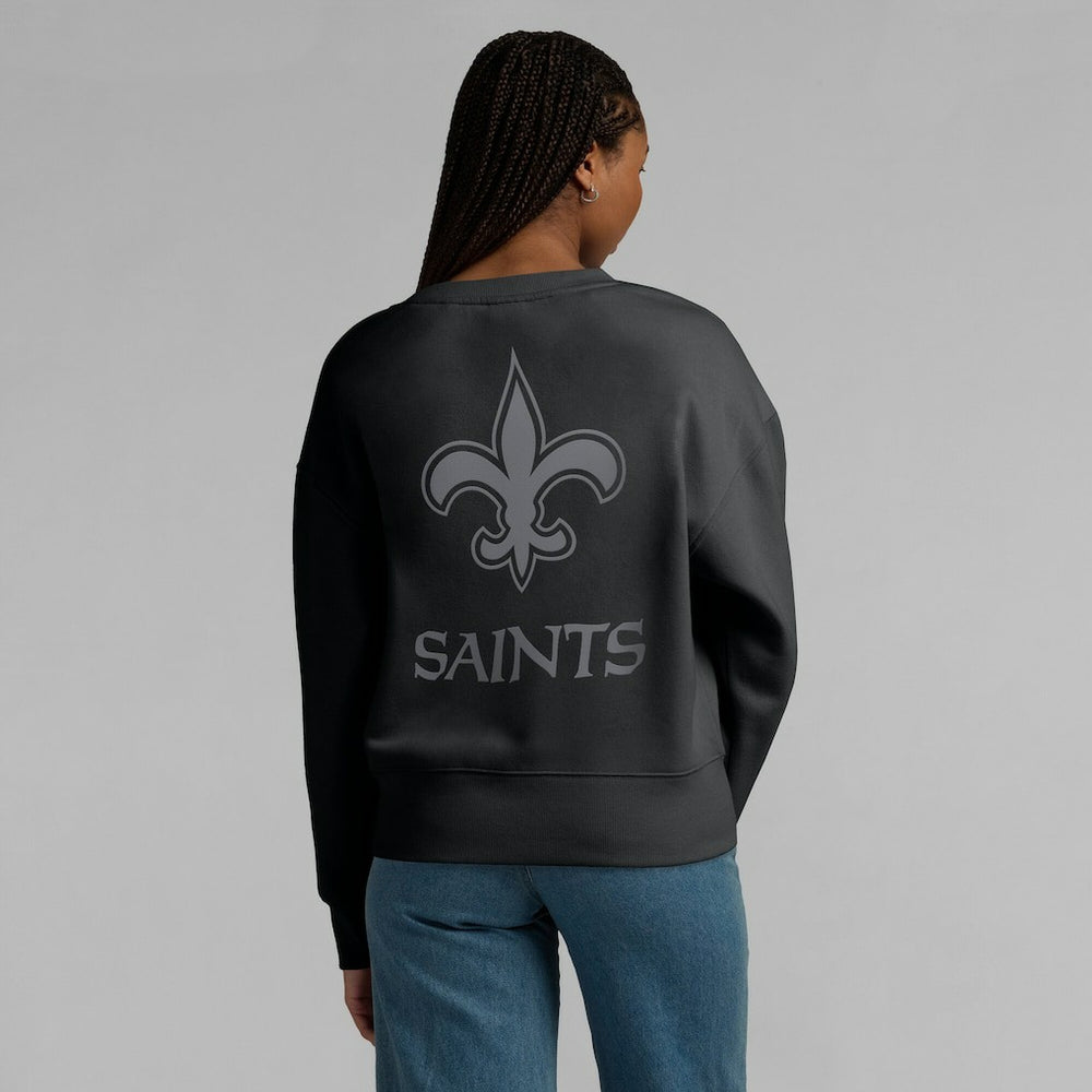 Fanatics New Orleans Saints Women's Elements Pullover Sweatshirt Black