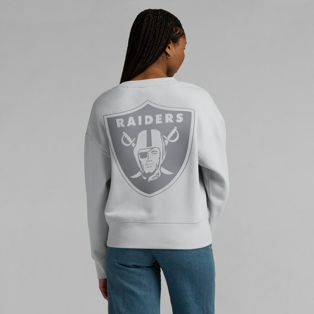 Fanatics Las Vegas Raiders Women's Elements Pullover Sweatshirt Gray